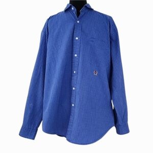 Tommy Hilfiger Classic Check Button-down Shirt VTG 90s (L)